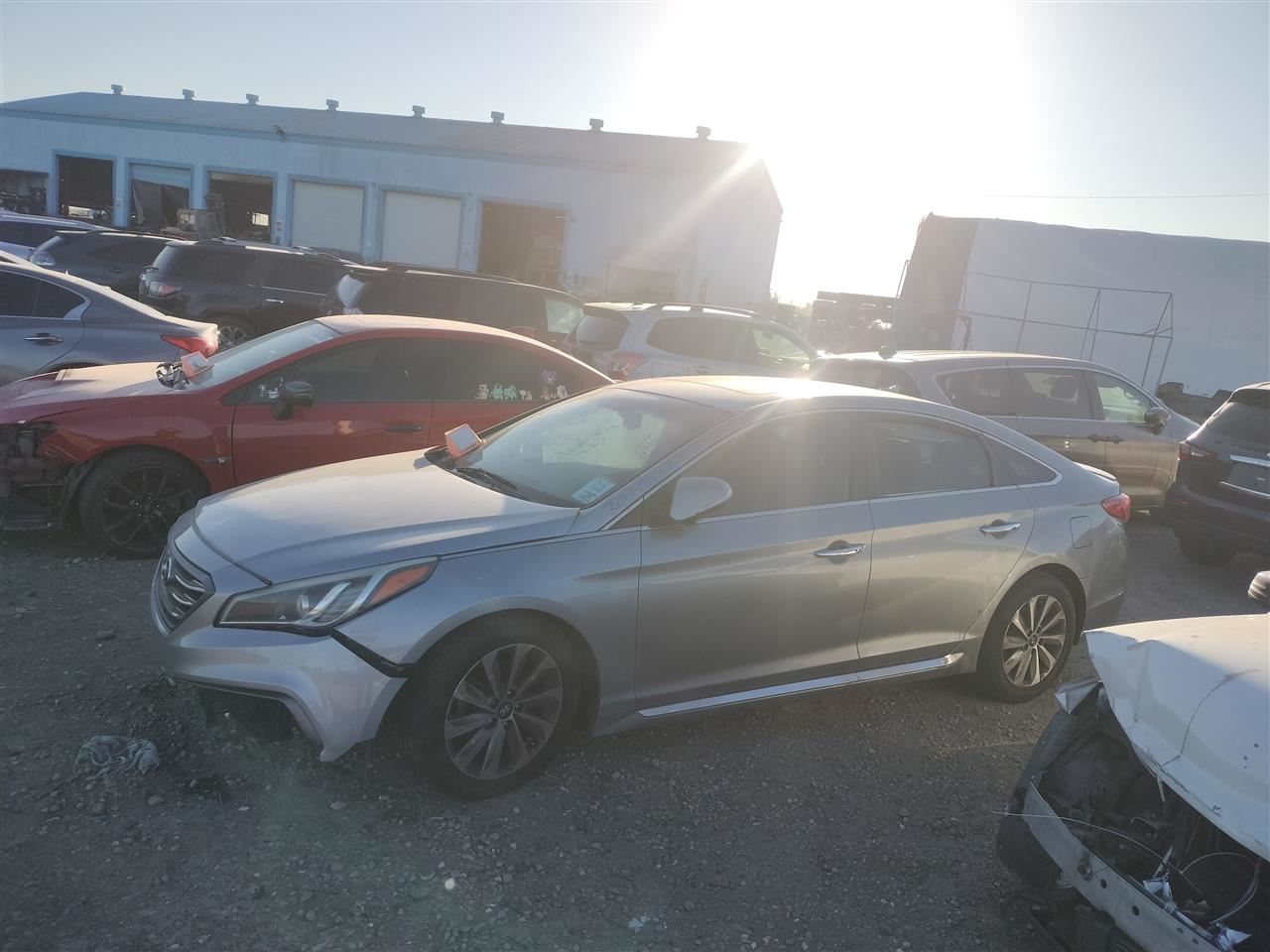 GRY DECKLID TAILGATE OEM 15-17 HYUNDAI SONATA - Image 2