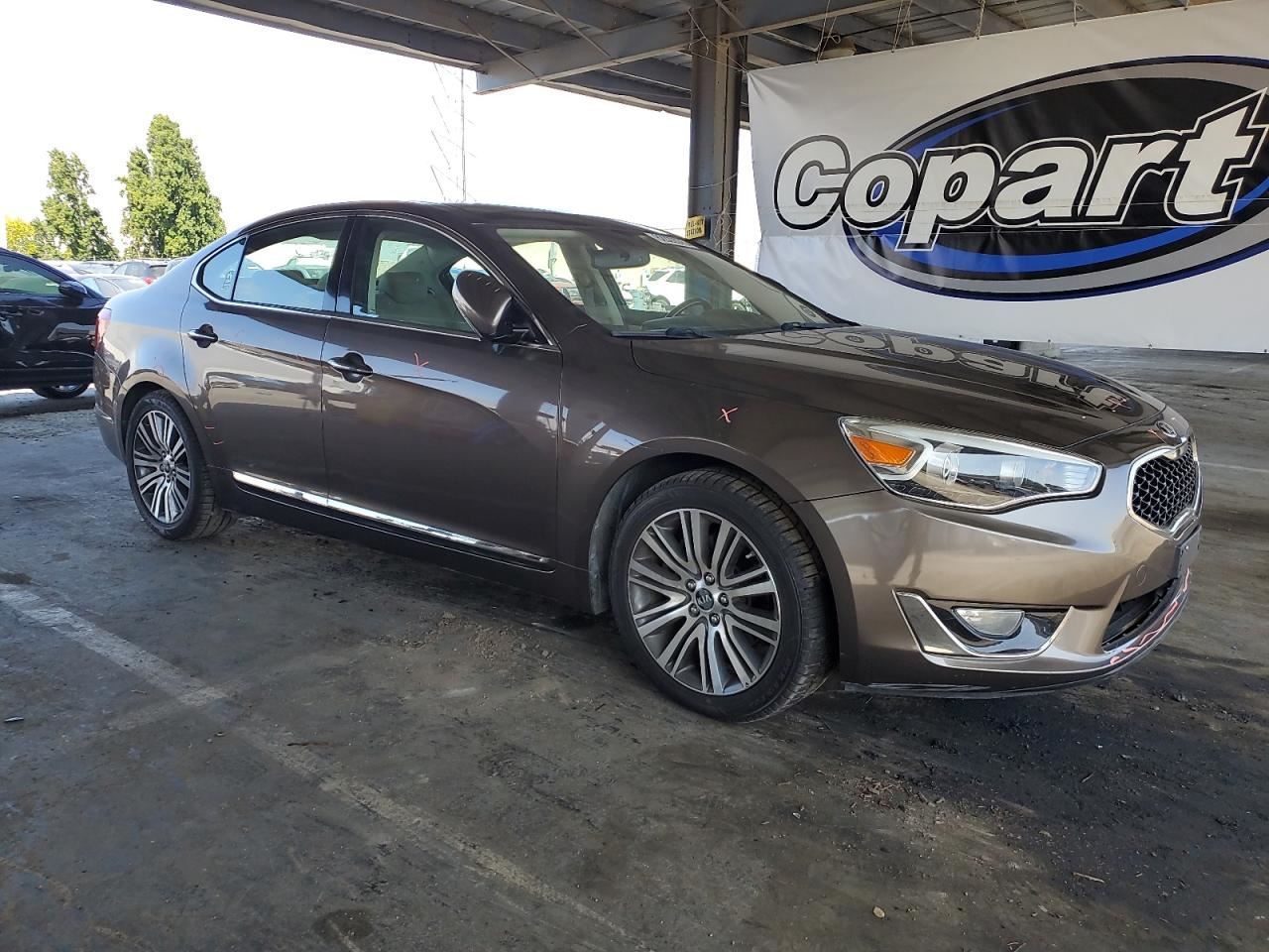 LEFT TAN REAR HEADREST OEM 2014 KIA CADENZA - Image 5