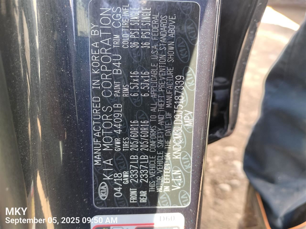 DASH WIRE HARNESS 2018 KIA NIRO - Image 2