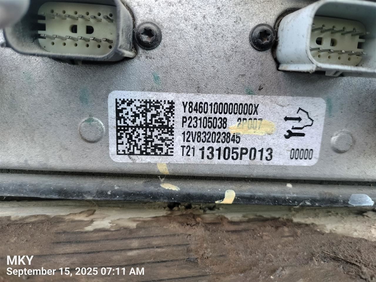 HYBRID BATTERY OEM 13-15 CHEVROLET VOLT 1YR WRNTY 22856838 - Image 2