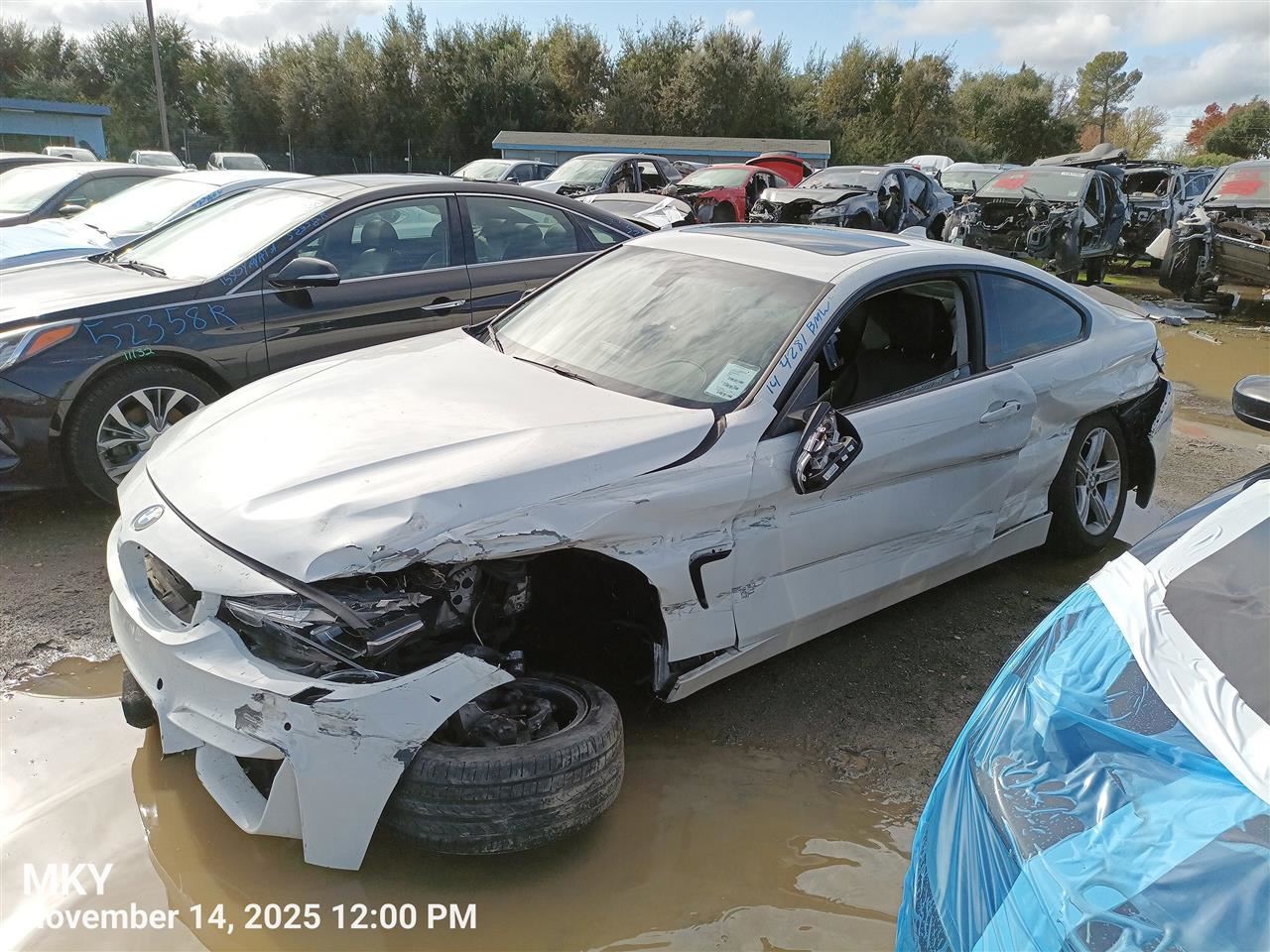 428I BMW 2014 Front Door Trim Panel 7943054 - Image 2