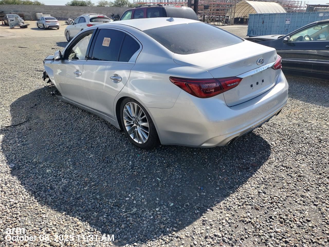 SLV DECKLID TAILGATE OEM 18-23 INFINITI Q50 - Image 4