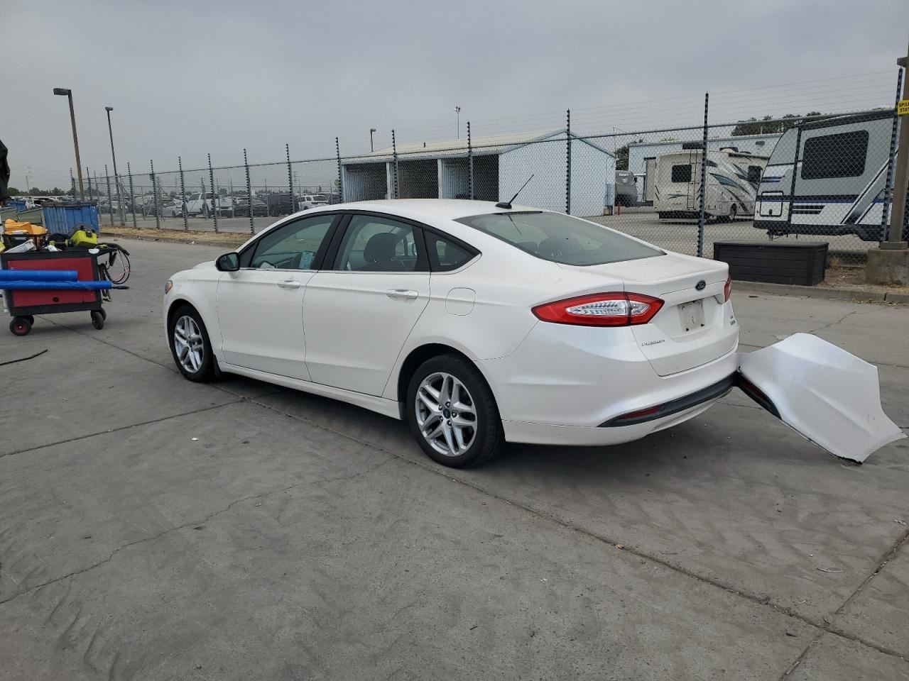 WHT DECKLID TAILGATE OEM 13-16 FORD FUSION - Image 2