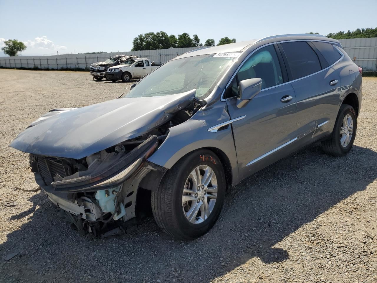 RIGHT TAN REAR HEADREST OEM 2019 BUICK ENCLAVE - Image 2