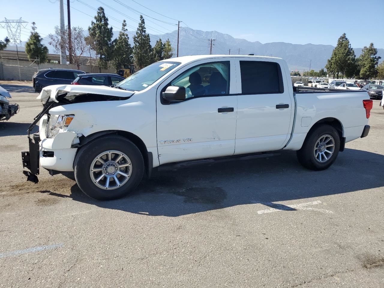 RIGHT BLK FRONT HEADREST OEM 2022 NISSAN TITAN - Image 2