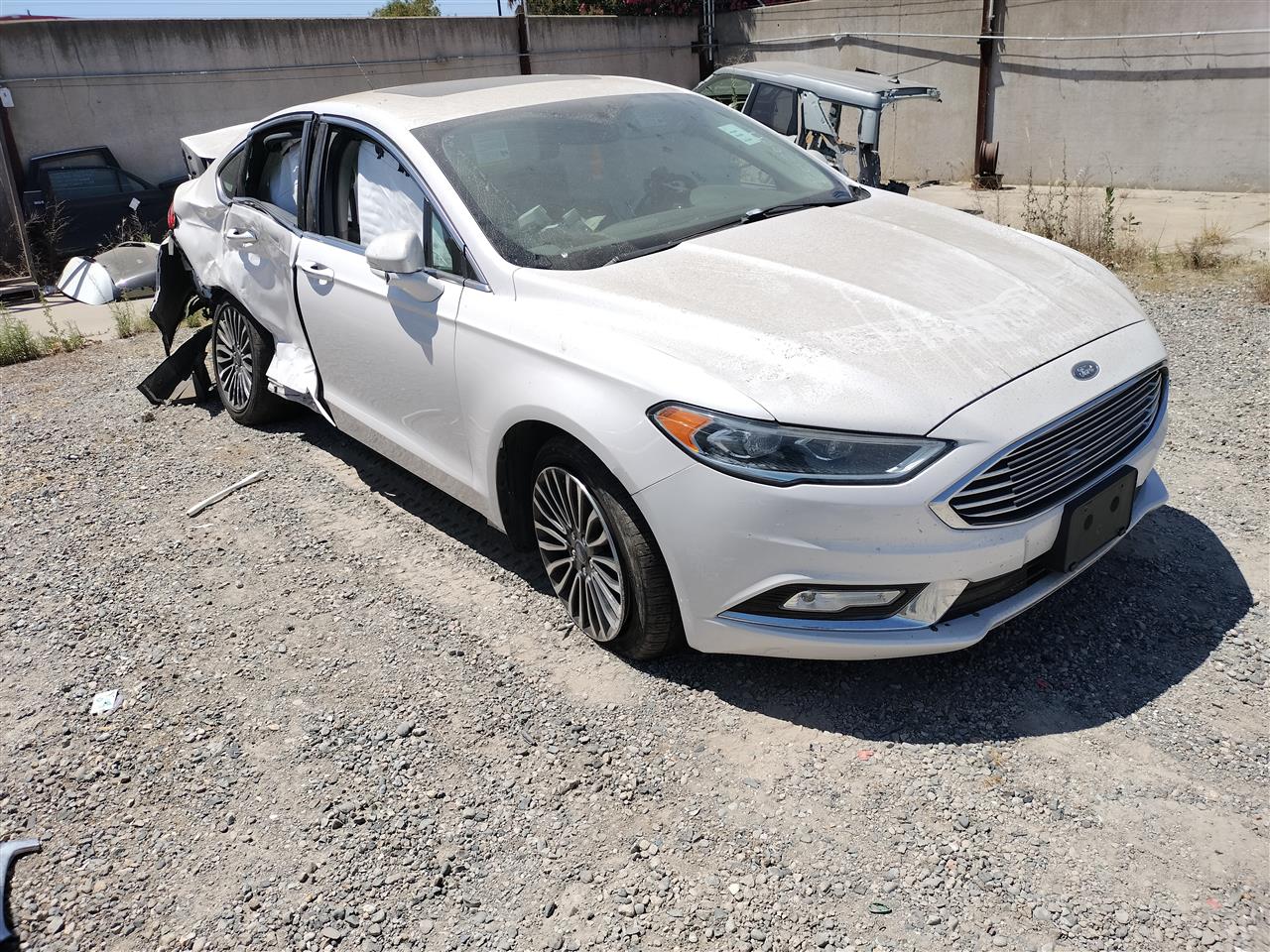 LEFT FRONT WIPER ARM OEM 2017 FORD FUSION DS7Z17527A - Image 2