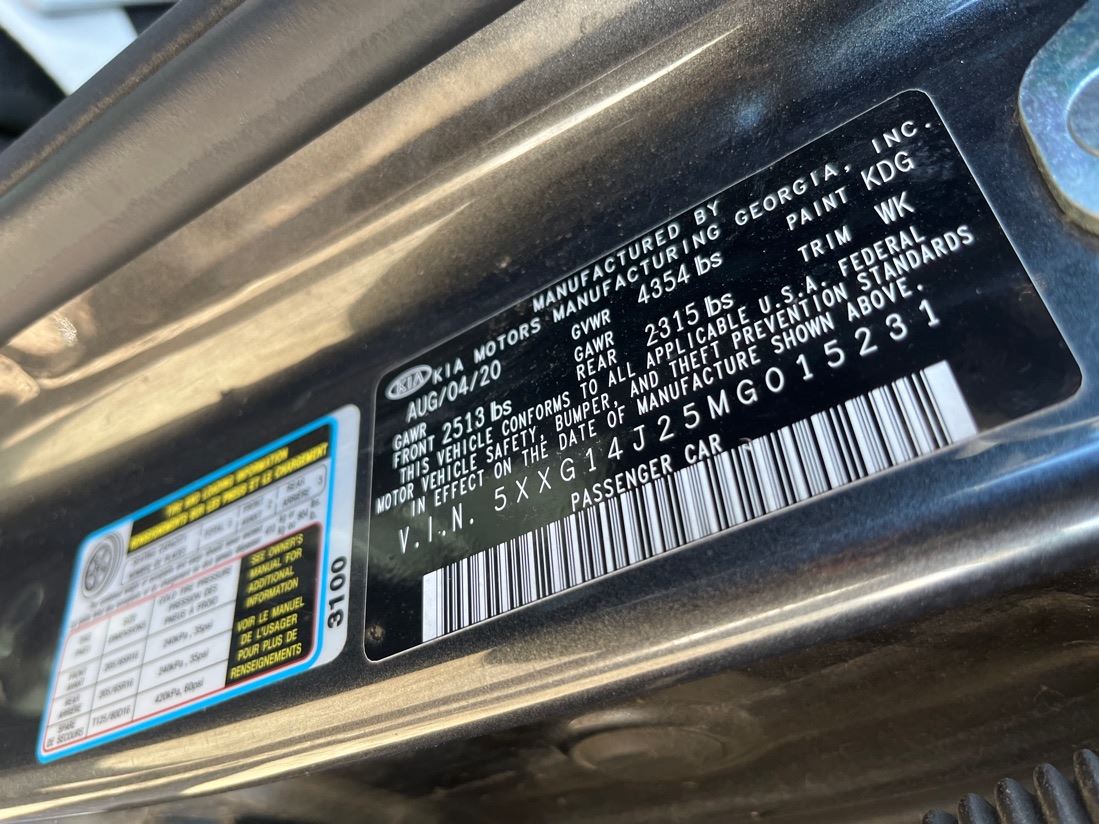 DASH WIRE HARNESS OEM 2021 KIA K5 - Image 5