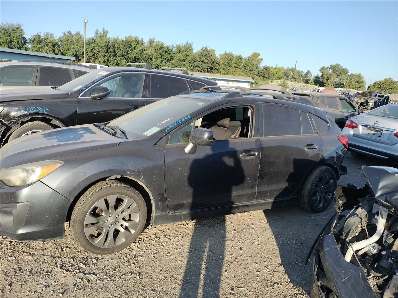 RIGHT FRONT WIPER ARM OEM 2014 SUBARU IMPREZA - Image 2