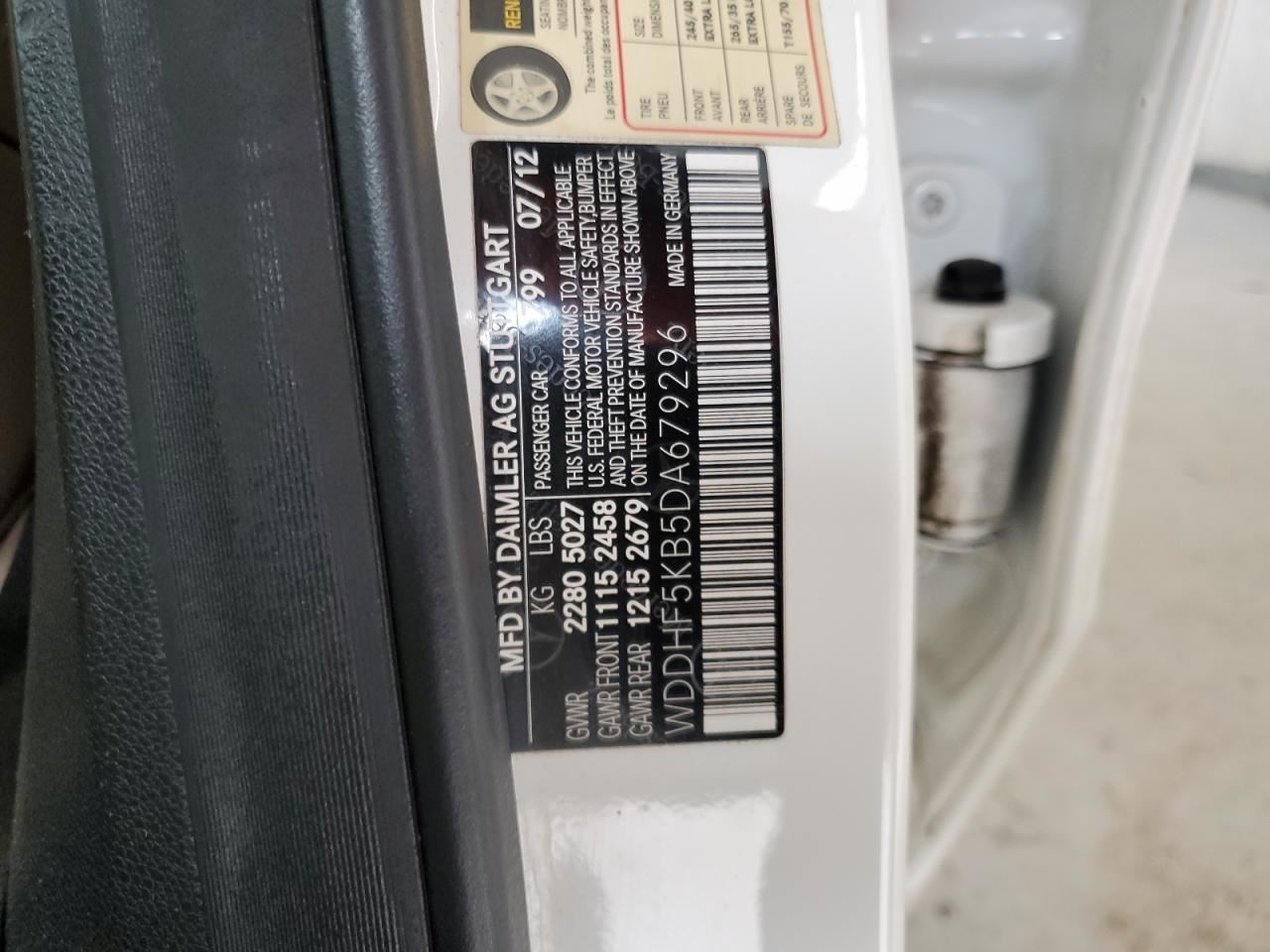 Chassis ECM 218 Type Lamp CLS550 Fits 12-13 MERCEDES CLS-CLASS 2502742 - Picture 12 of 12