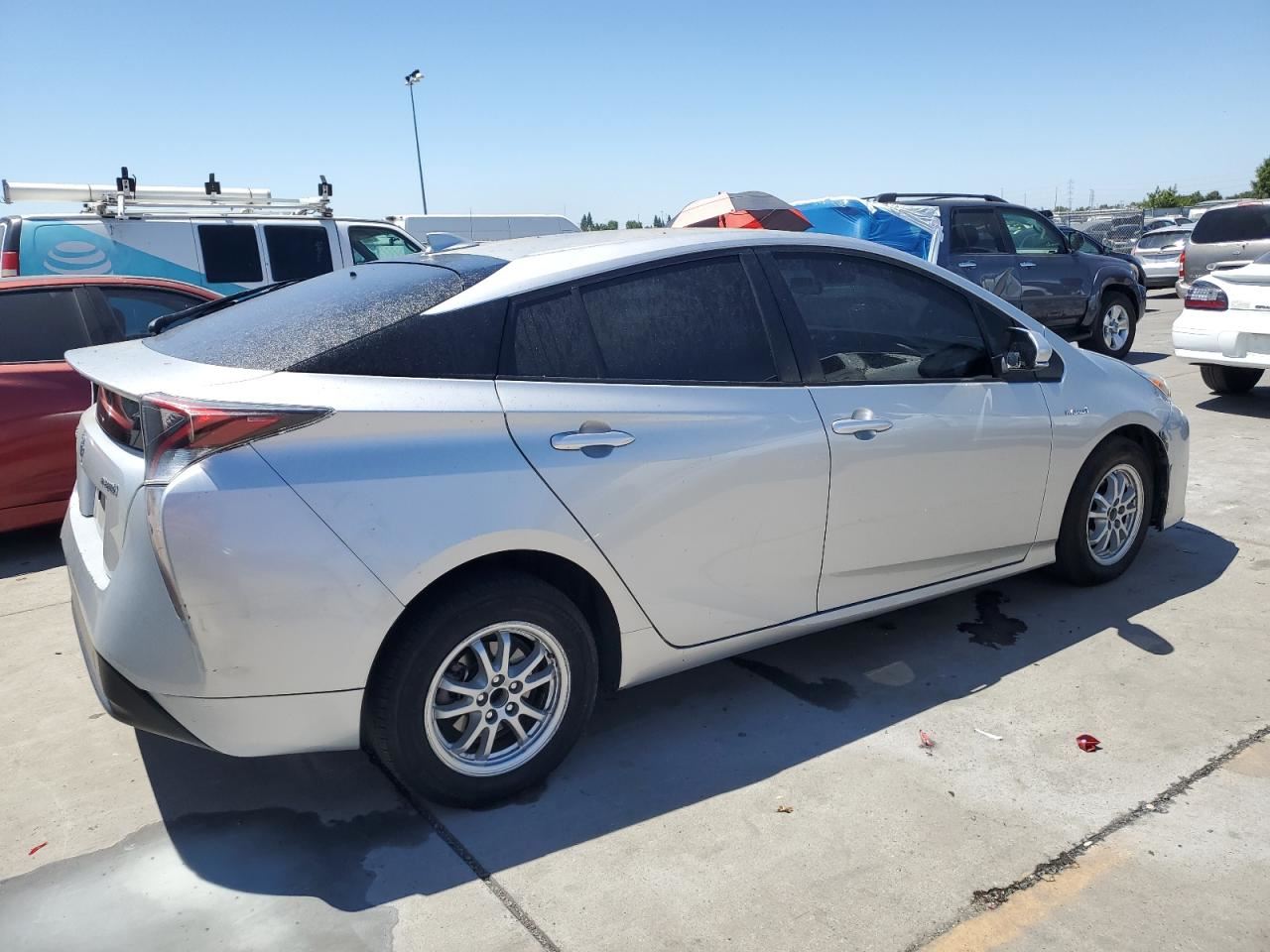 REAR INTERIOR VIEW MIRROR OEM 16-22 TOYOTA PRIUS 1YR WRNTY - Image 4