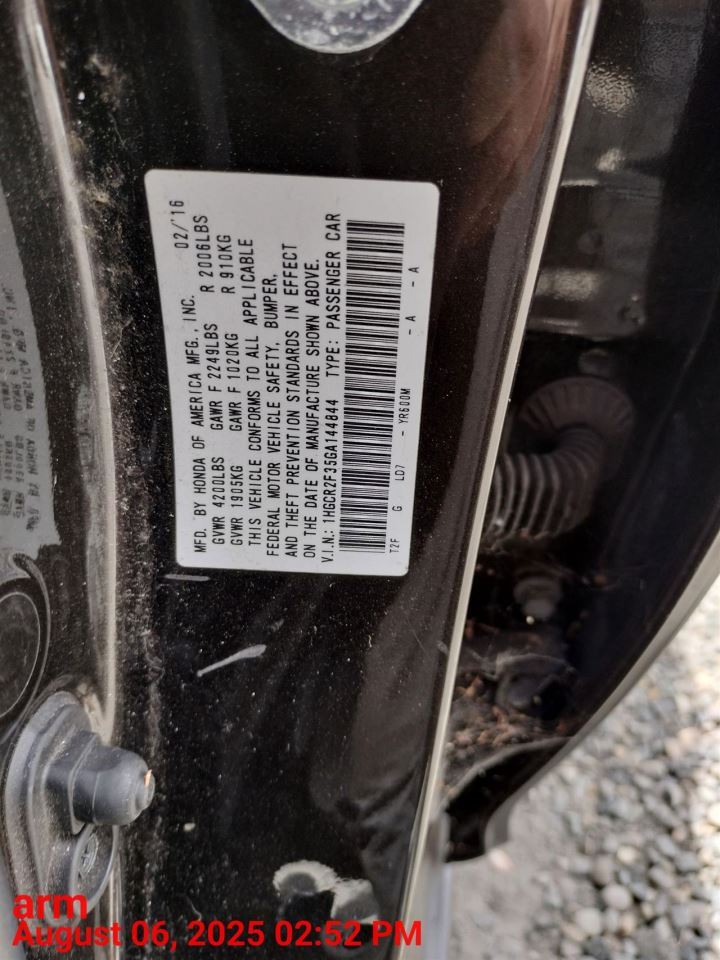 Benzeen WIRE HARNESS 32117T2AA03 2016 HONDA ACCORD - Image 1