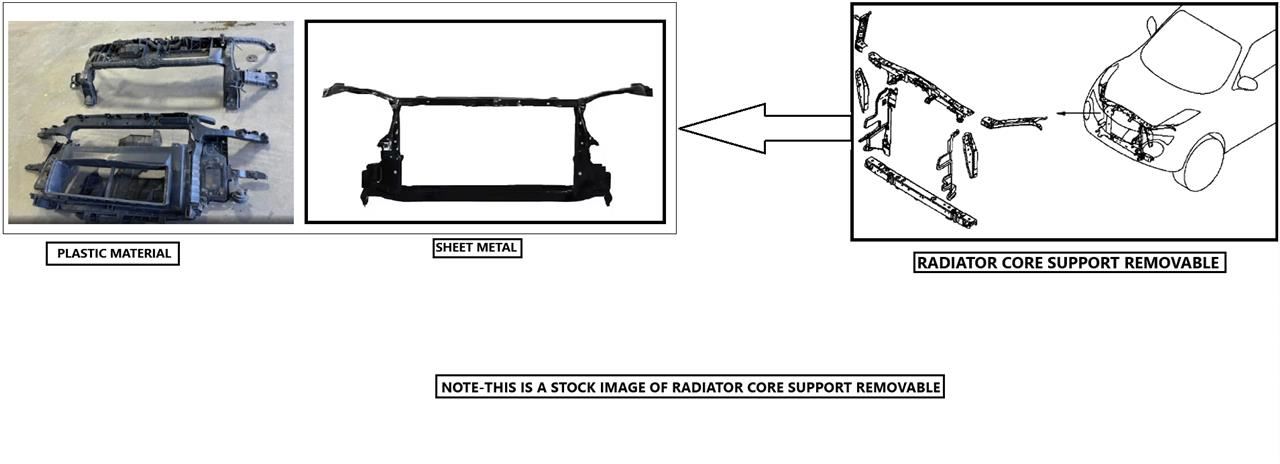 Benzeen Core Support Fits 23 PRIUS 6677727 - Image 1
