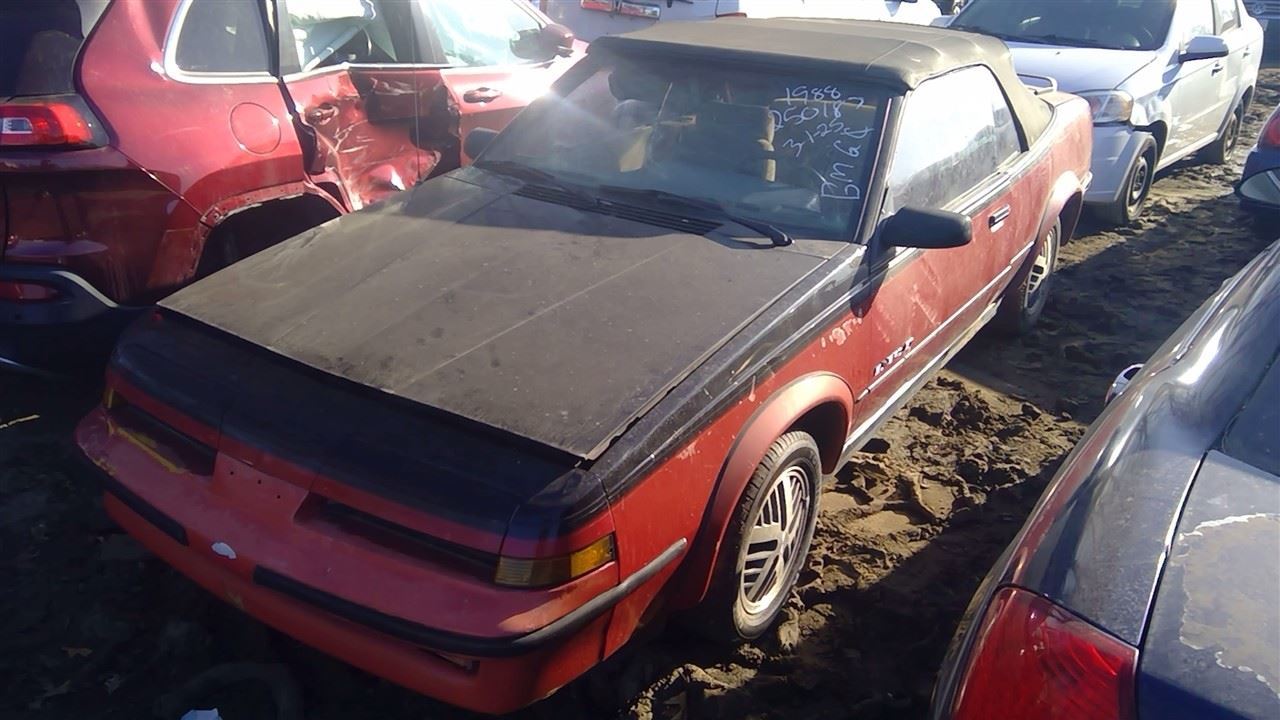 1988 PONTIAC Sunbird