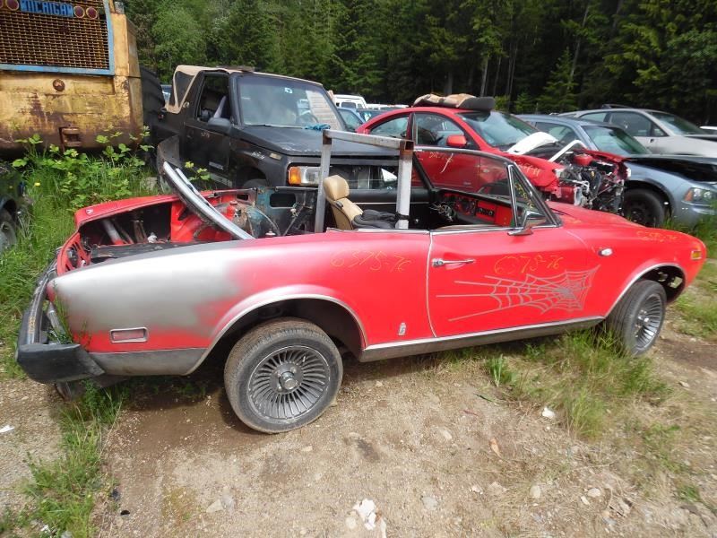 fiat 124 salvage parts