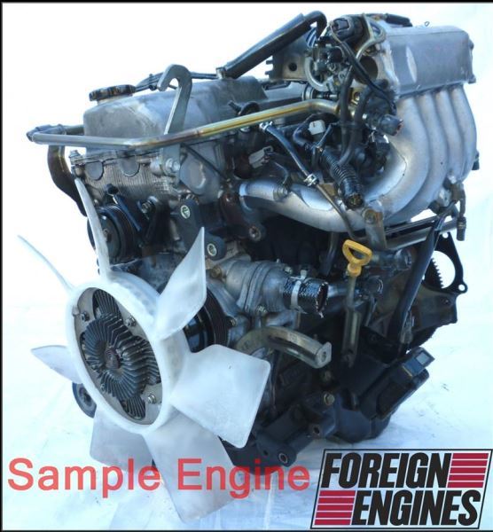 Used 1996 Toyota Tacoma Engine Engine Assembly 2.7l (vin M, 5th D