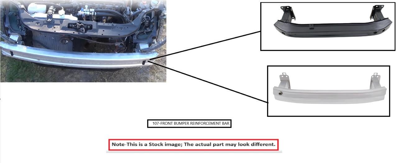 Benzeen REINFORCEMENT BAR ONLY CP9Z17757A 2012-2018 FORD FOCUS - Image 1