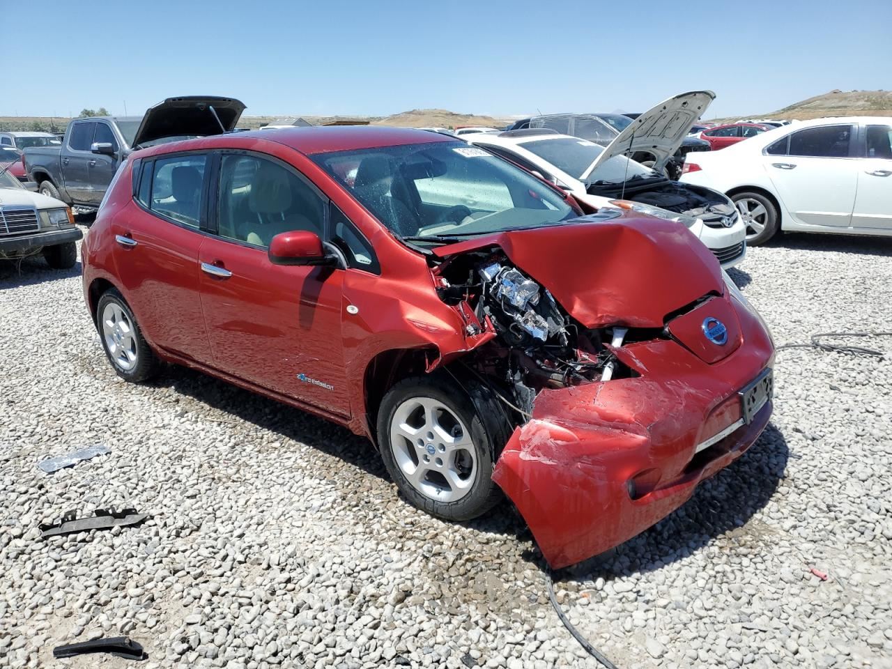 SPIRAL CABLE/CLOCK SPRING OEM 2014 NISSAN LEAF 1YR WRNTY B55541MF9A - Image 5