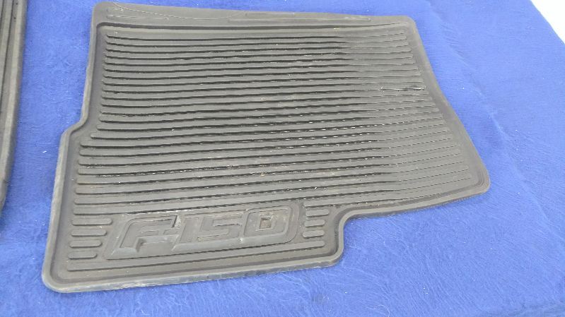 2009 2014 Ford F150 Pickup Truck Crew Cab Set Rubber Floor Mats