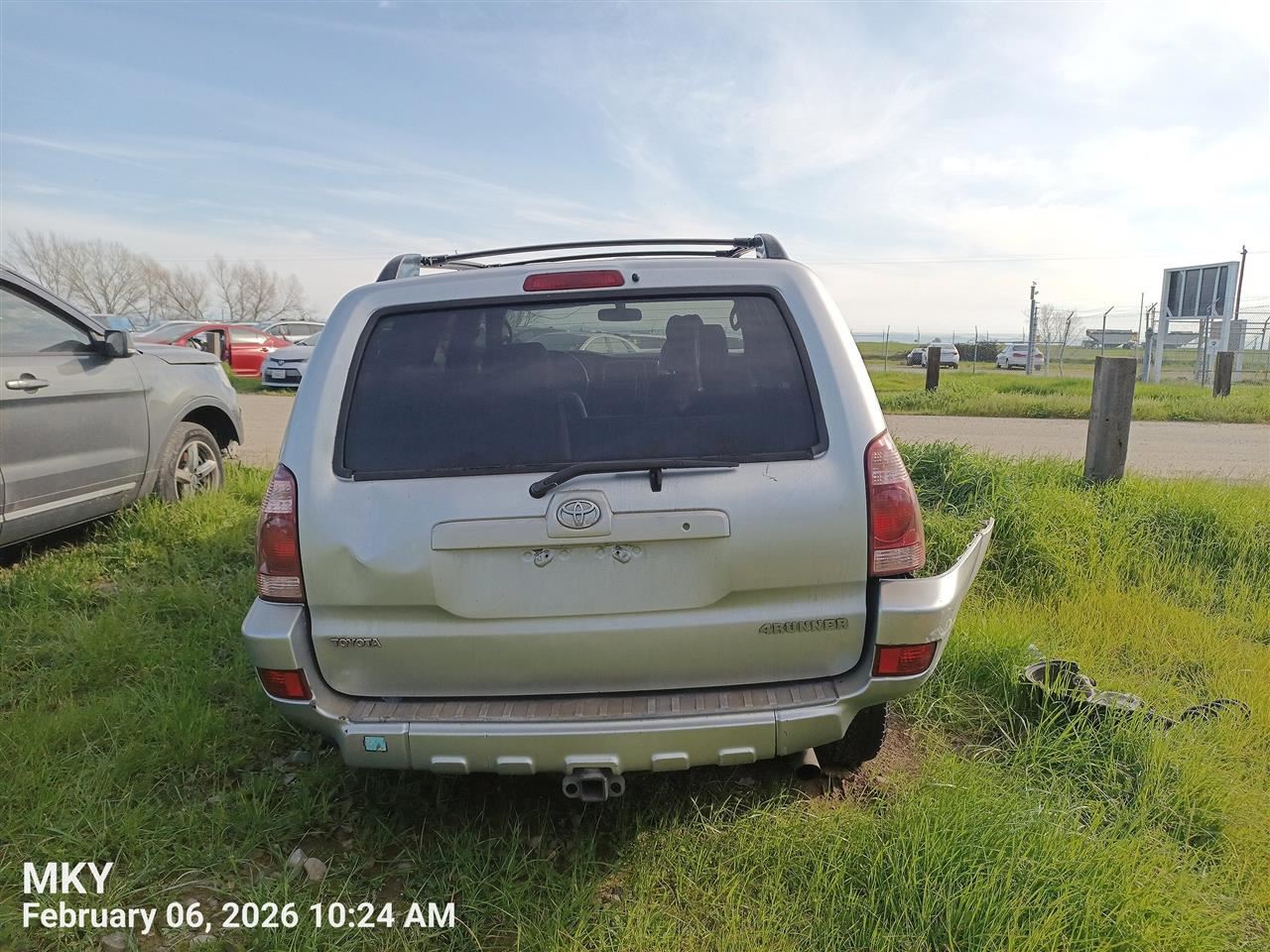 INTERIOR REAR VIEW MIRROR OEM 03-04 TOYOTA 4 RUNNER 1YR WRNTY - Image 2