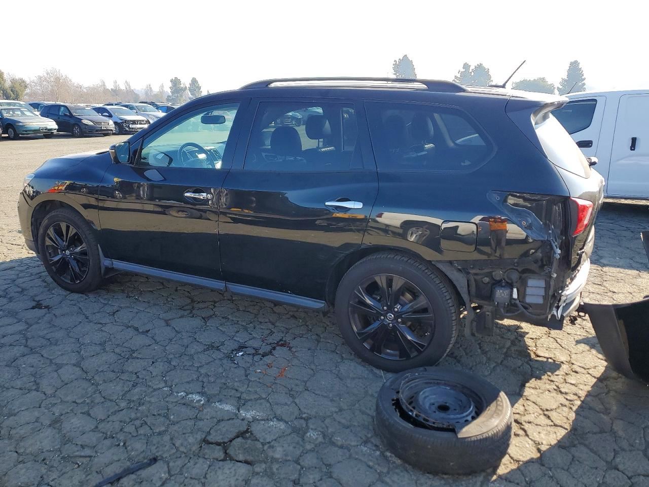 LEFT BLK FRONT HEADREST OEM 2017 NISSAN PATHFINDR 864009PG0A - Image 3