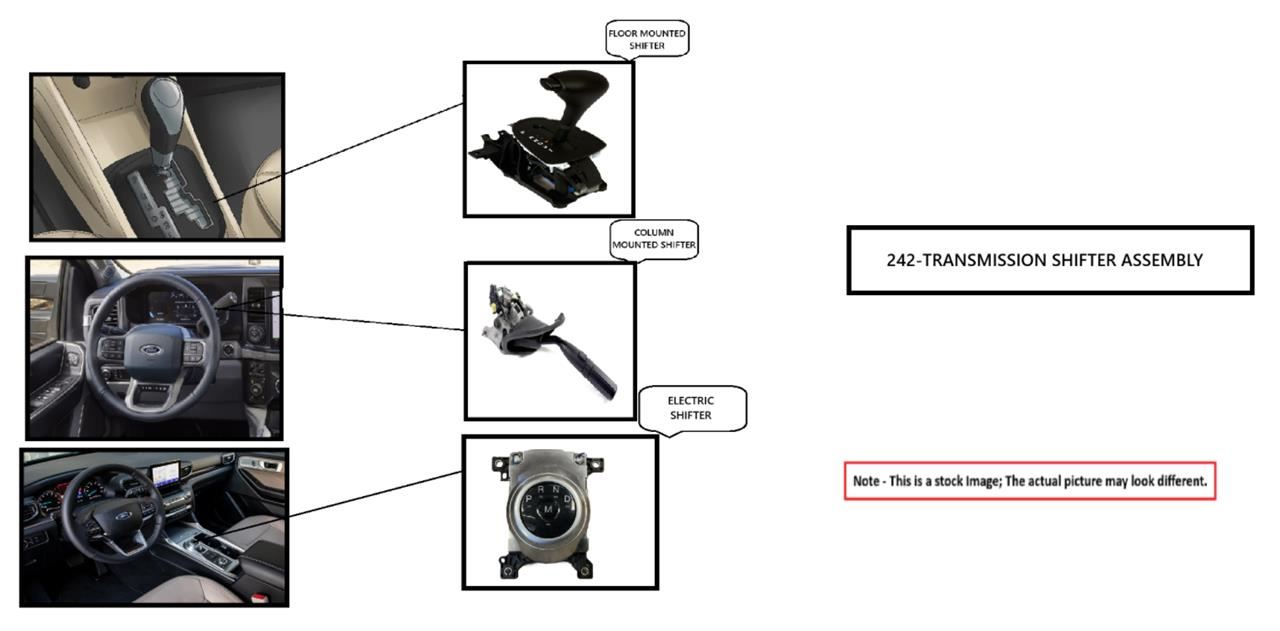 TRANSMISSION SHIFTER ASSEMBLY OEM 2014 HONDA ACCORD 1YR WRNTY 54200-T2A-A93 - Image 1
