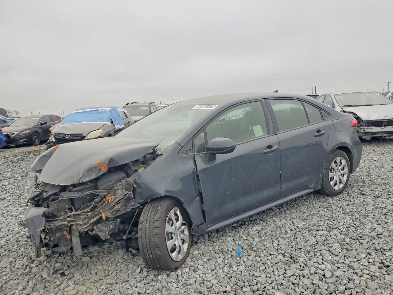 LEFT BLK SIDE VIEW MIRROR OEM 20-25 TOYOTA COROLLA 1YR WRNTY - Image 2