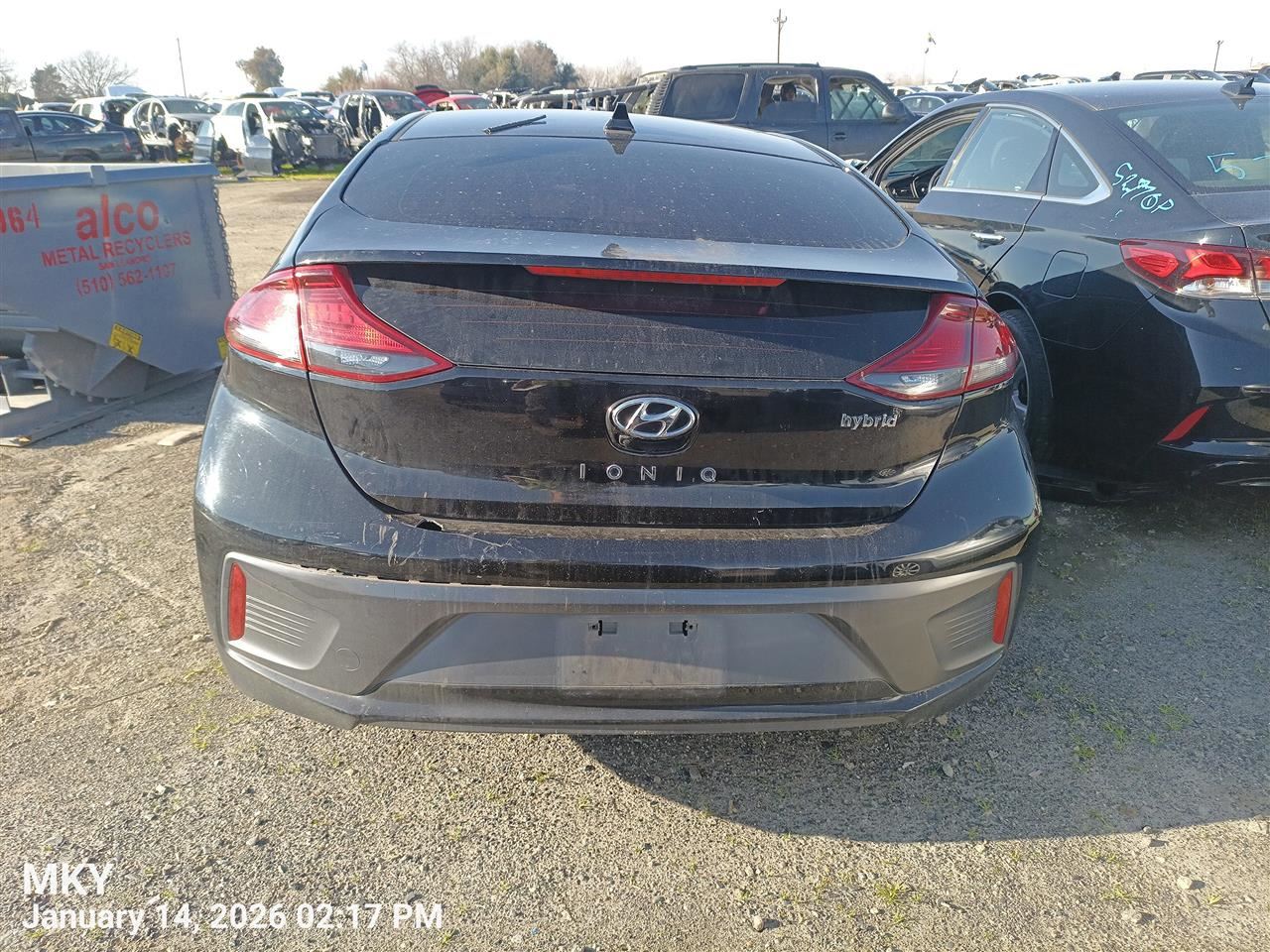 RIGHT FRONT WIPER ARM OEM 2019 HYUNDAI IONIQ 98321G2000 - Image 4