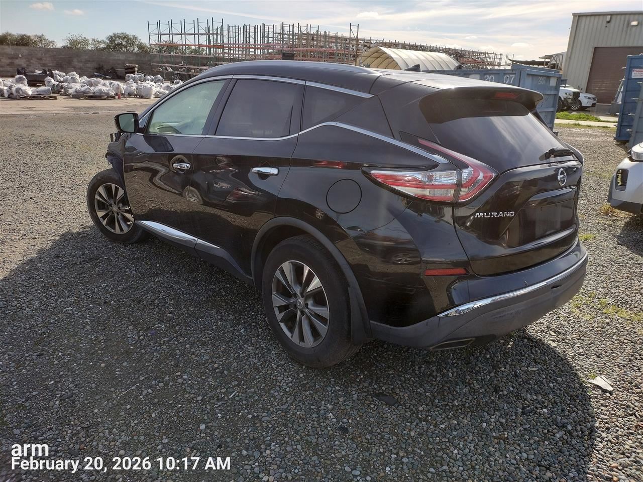 BLK DECKLID TAILGATE OEM 15-18 NISSAN MURANO - Image 3