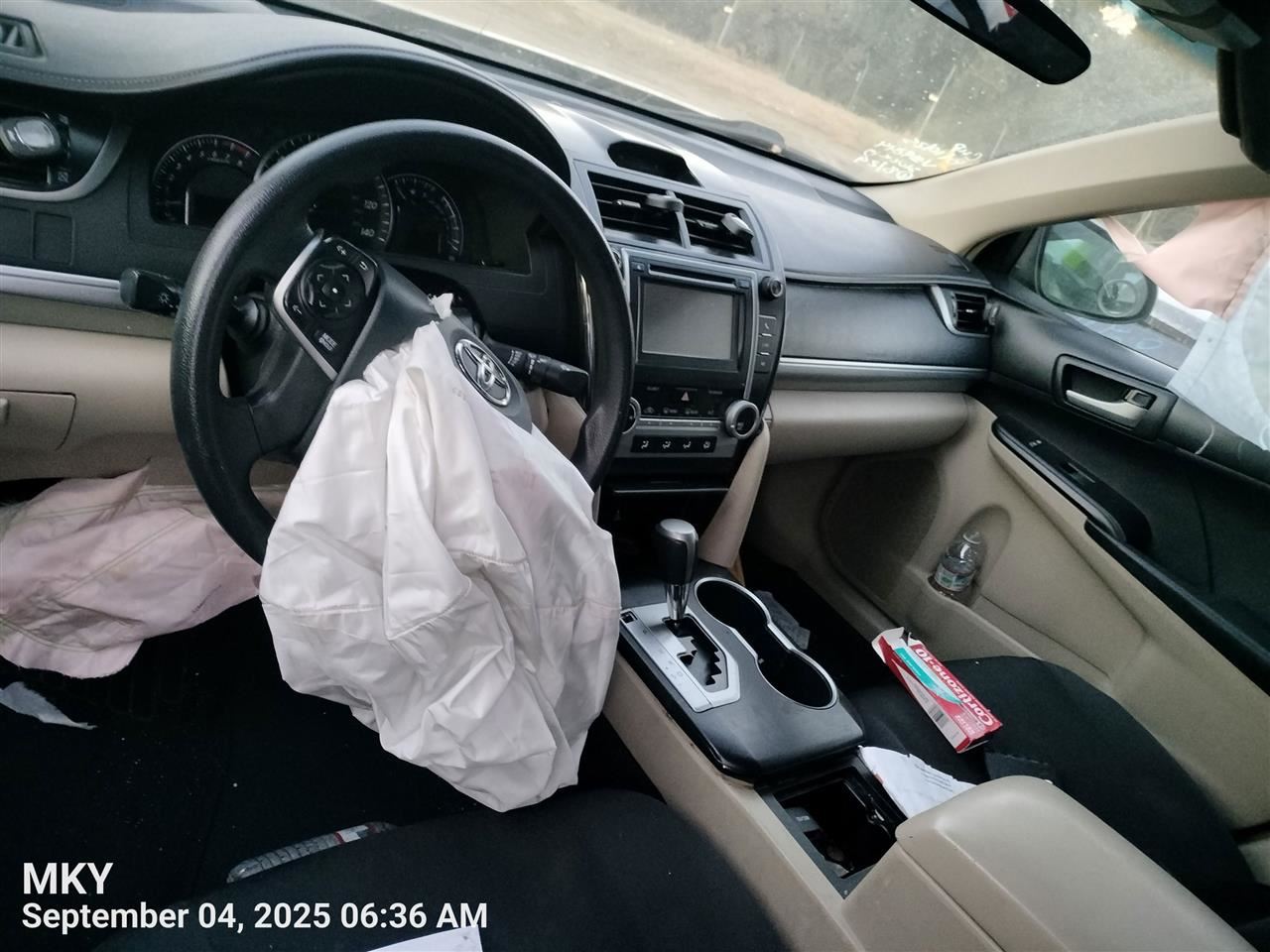 FRONT AC EVAPORATOR HOUSI 871030E040 2012 TOYOTA CAMRY - Image 3