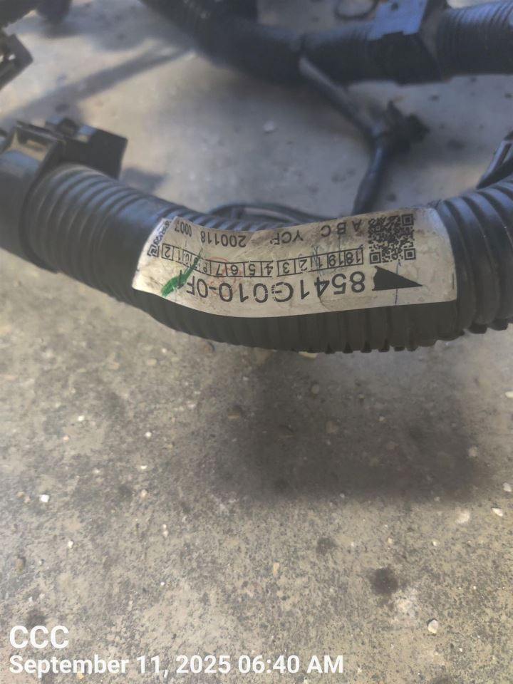 ENGINE WIRE HARNESS 8501J741 2018 MITSUBISHI MIRAGE - Image 2