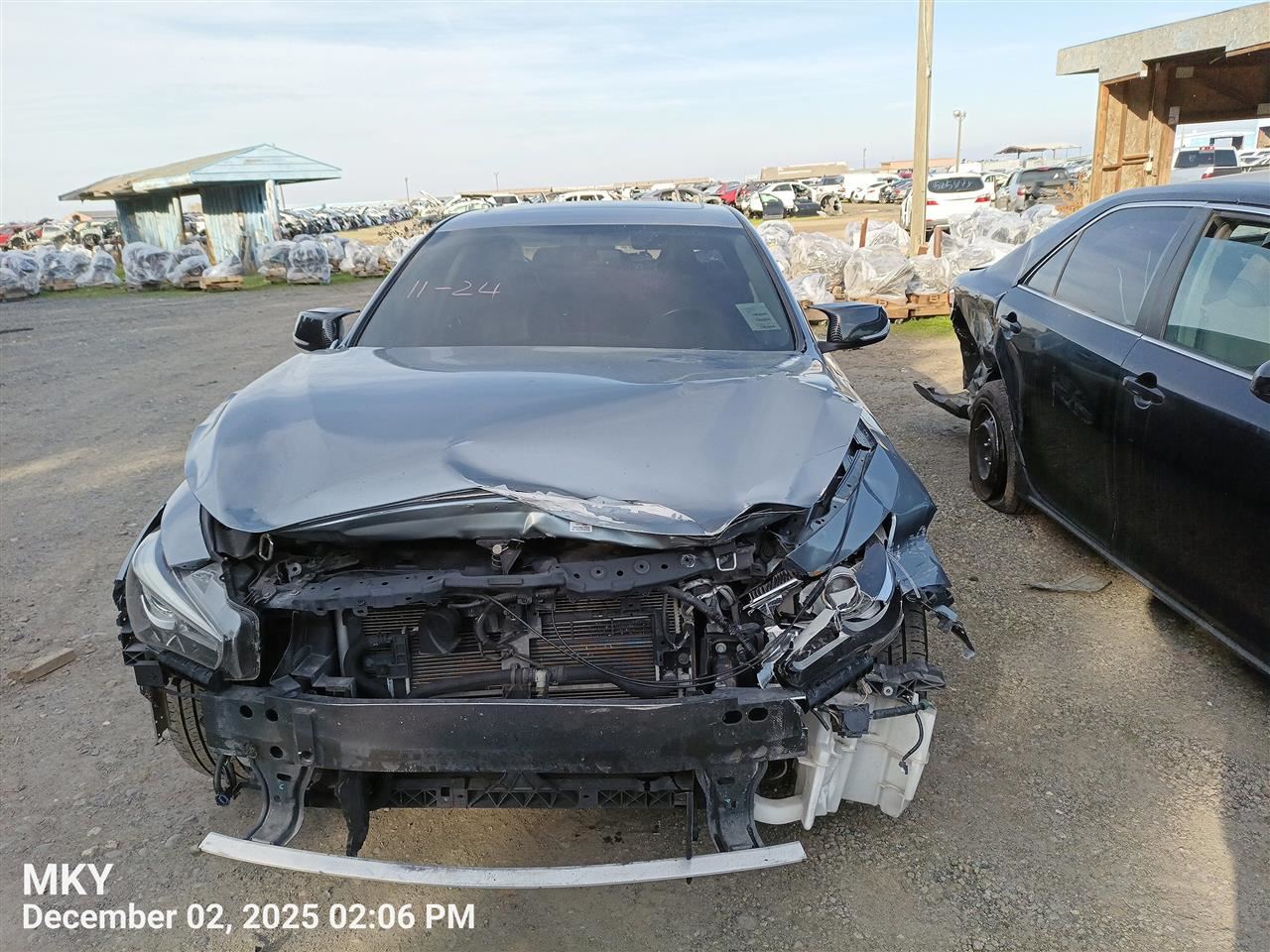 RIGHT FRONT SPINDLE KNUCKLE OEM 14-23 INFINITI Q50 400144GA0A - Image 4