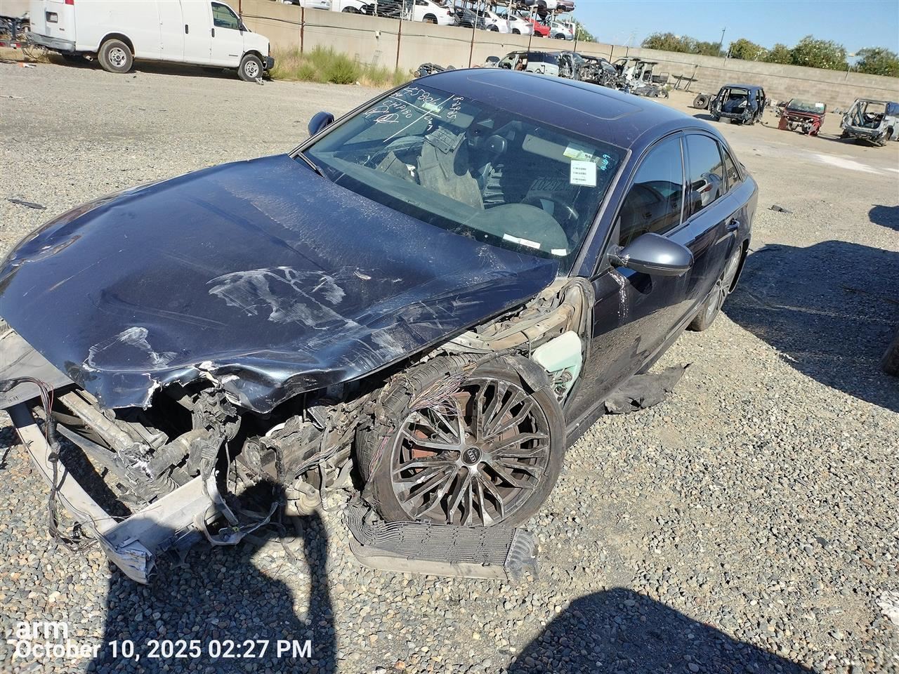 BLUE DECKLID TAILGATE OEM 12-18 A6 AUDI - Image 5