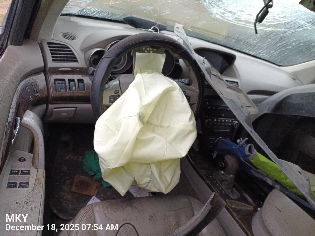 Passenger Door Handle Exterior Assembly Door Front Fits 07-13 MDX 8649544 - Image 3