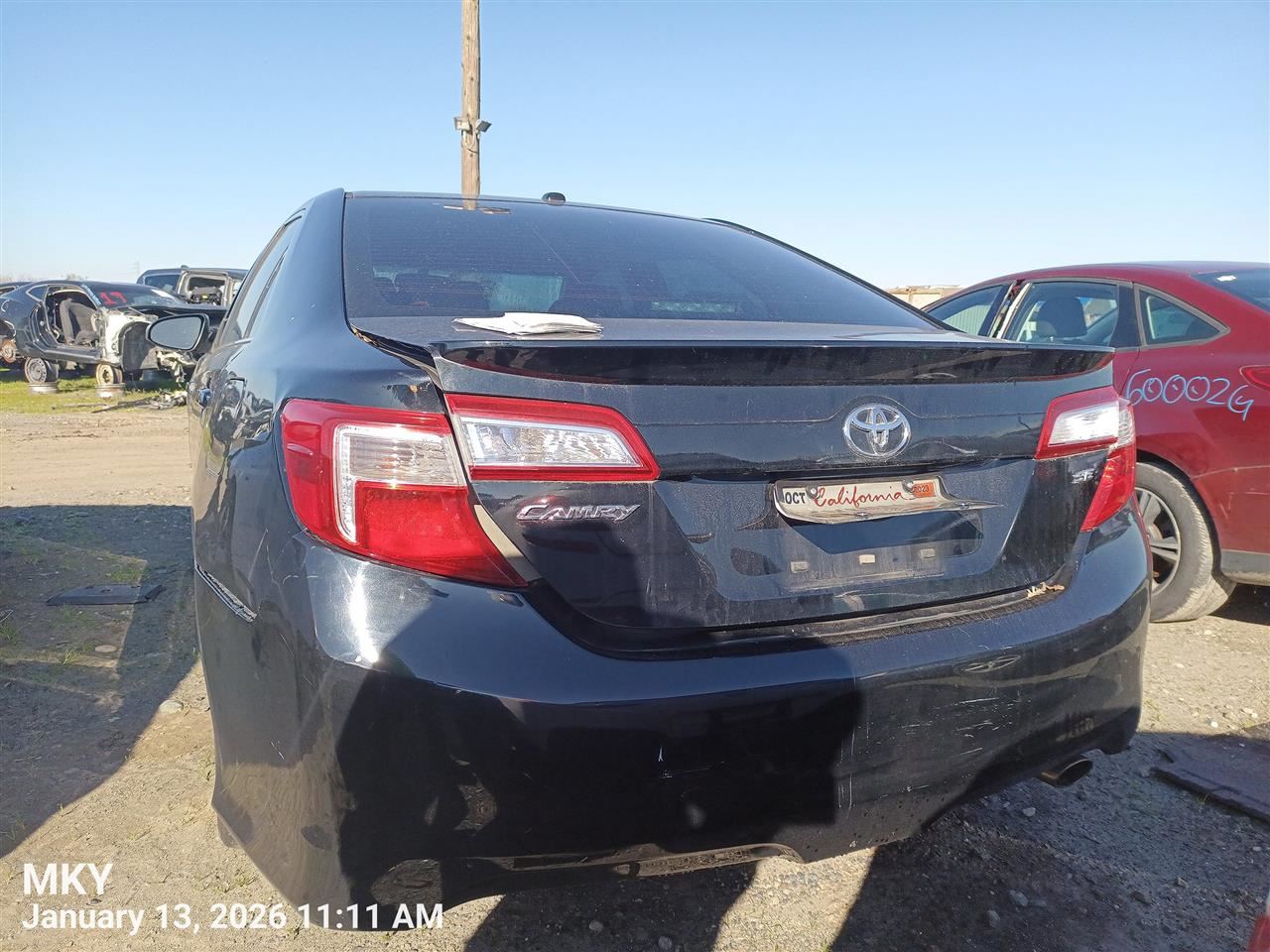FUEL VAPOR CHARCOAL CANISTER OEM 2012 TOYOTA CAMRY 7774006180 - Image 2