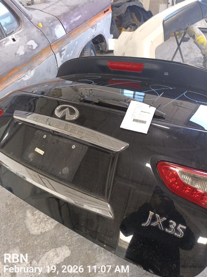 BLK DECKLID TAILGATE OEM 2013 INFINITI JX35 - Image 2
