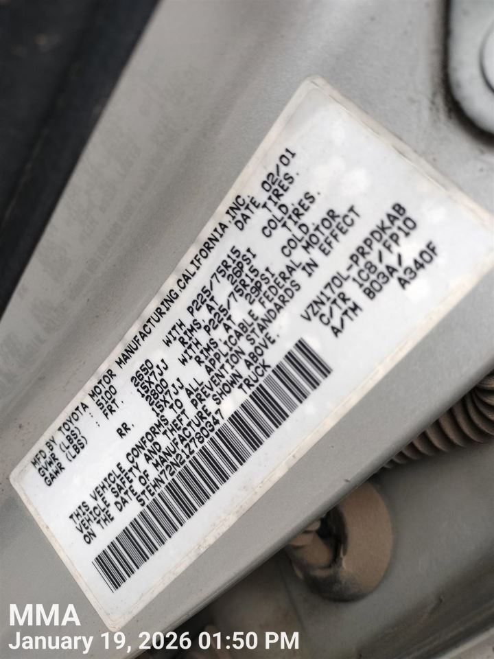 FRONT AC EVAPORATOR HOUSI OEM 2004 TOYOTA TACOMA 1YR WRNTY 8710304030 - Image 2