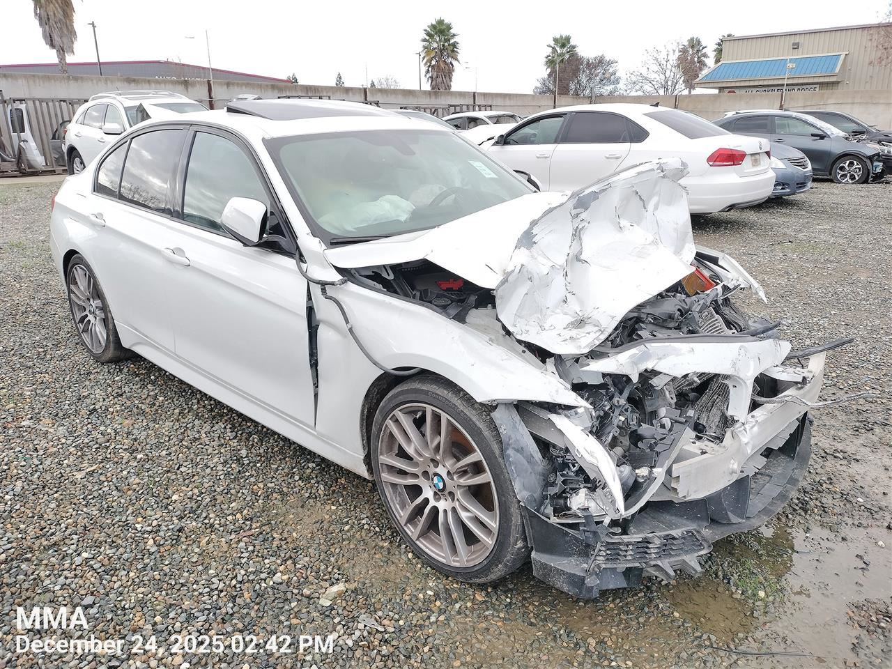 LEFT FRONT WIPER ARM OEM 2014 BMW 335I 61-61-9-465-070 - Image 4