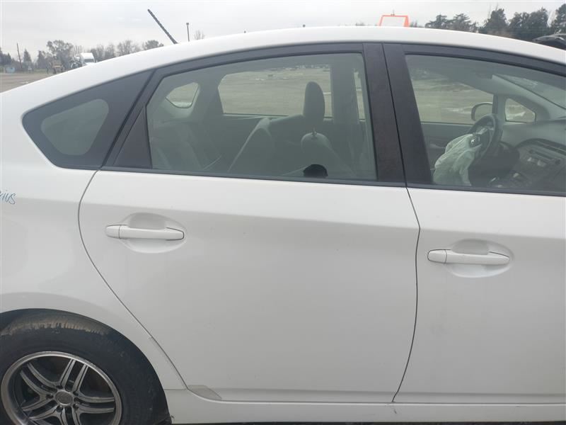 2010-2015   Toyota Prius White Passenger Rear Side Door 67003-47090 OEM.   - Image 2