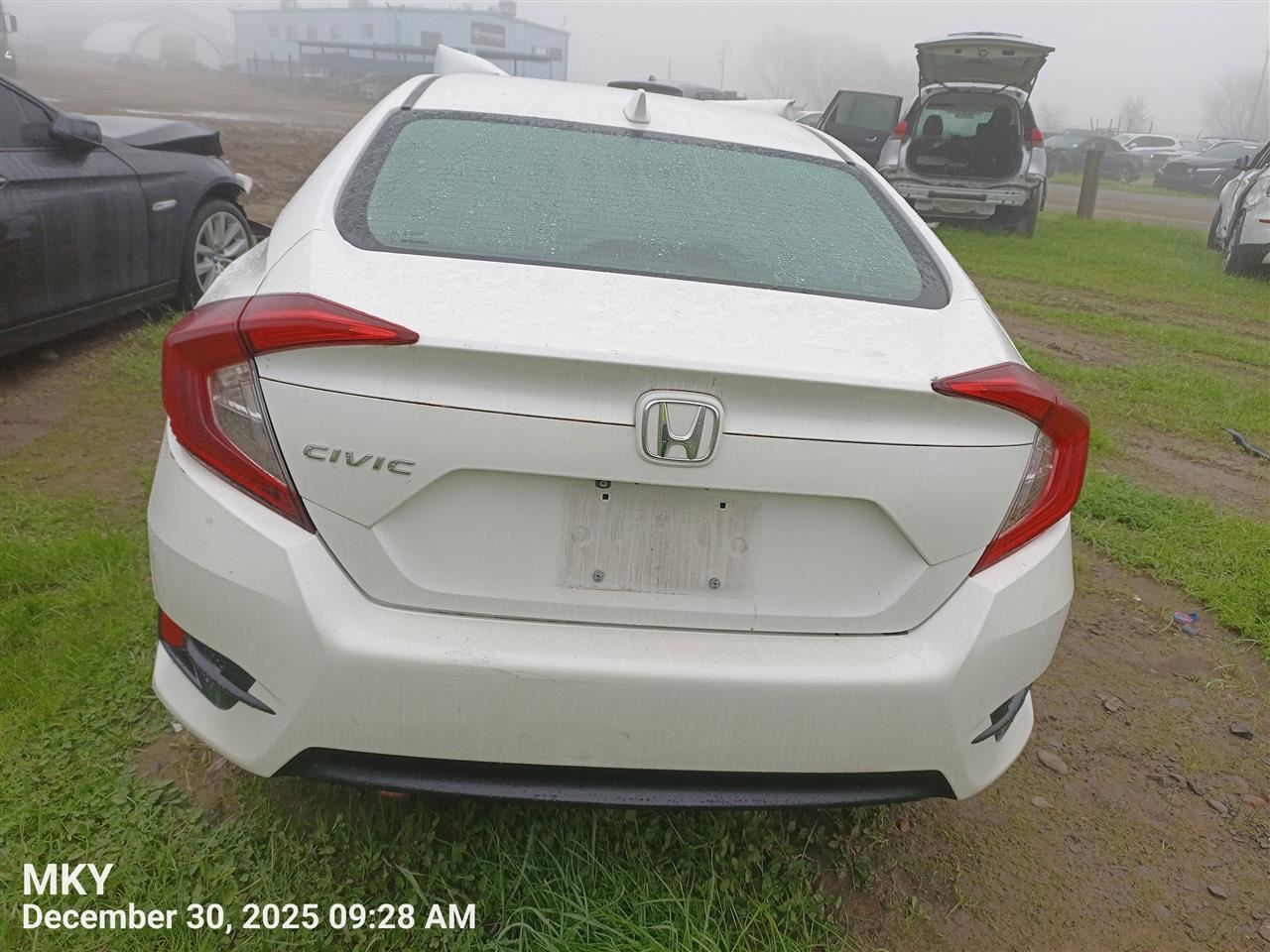 Driver Left Air Bag Driver Wheel Hatchback Fits 16-21 CIVIC 8844862 - Image 2