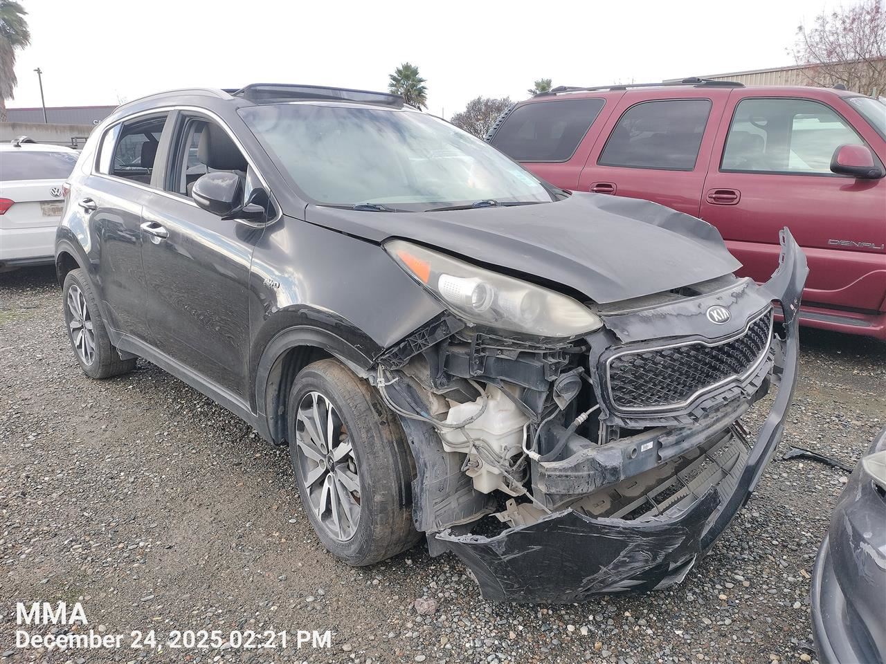Driver Left Air Bag Driver Roof Fits 17-22 SPORTAGE 8794830 - Image 4