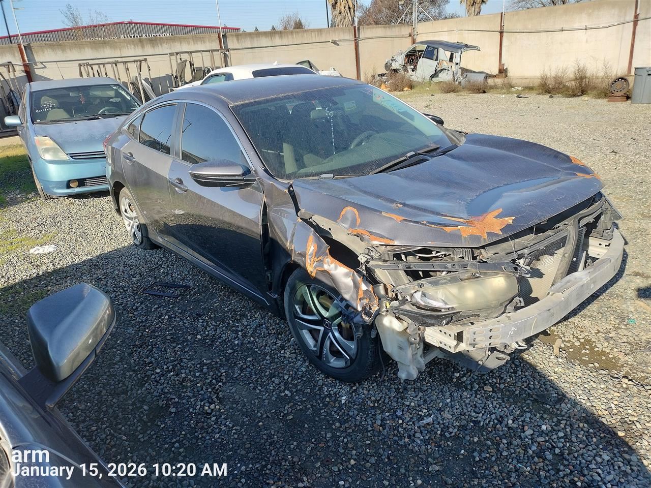 RIGHT FRONT WIPER ARM OEM 2017 HONDA CIVIC 76610TBAA01 - Image 5