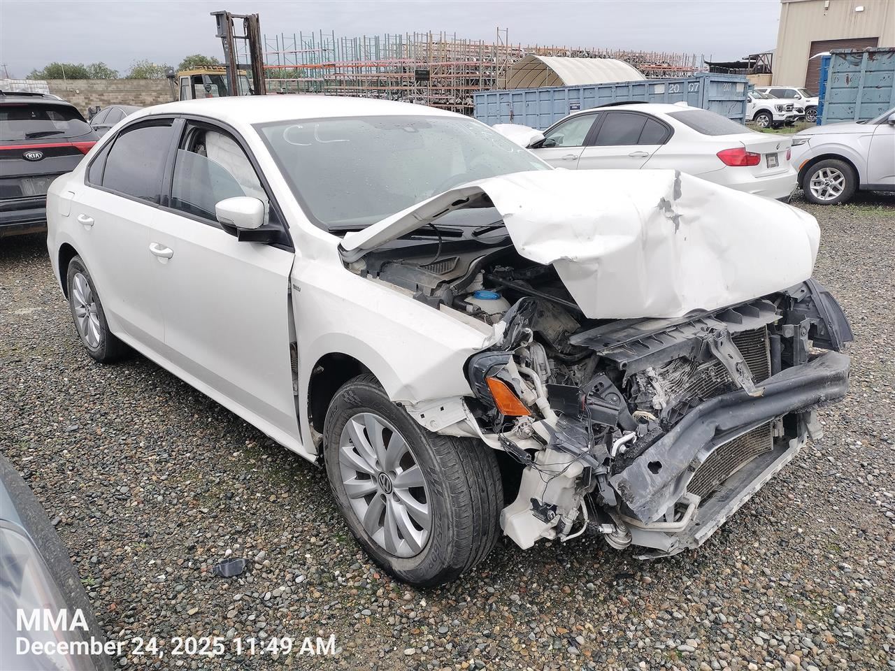 LEFT FRONT WIPER ARM OEM 2020 VOLKSWAGEN PASSAT 561955409B - Image 4