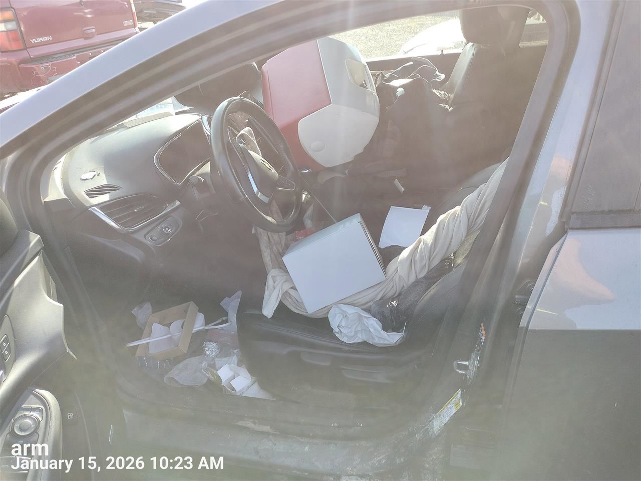 RIGHT BLK REAR HEADREST OEM 2018 CHEVROLET VOLT 23345525 - Image 3