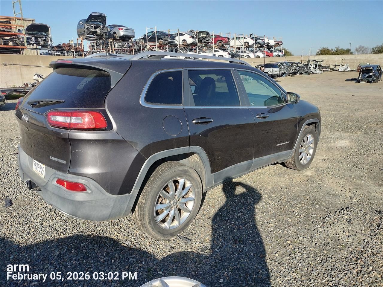 RIGHT FRONT WIPER ARM OEM 2017 JEEP CHEROKEE 68197137AA - Image 4