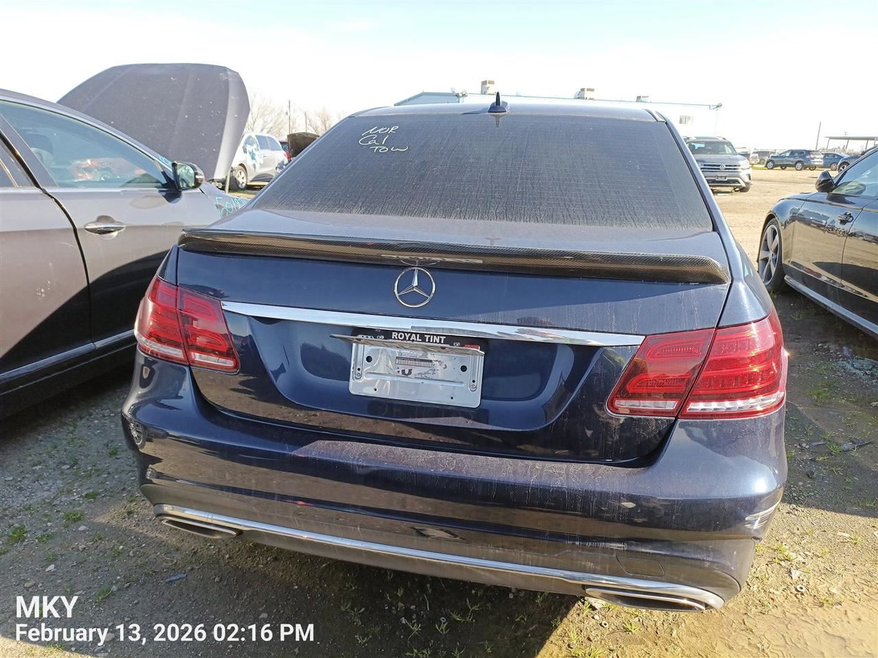 LEFT FRONT WIPER ARM OEM 2013 MERCEDES-BENZ E350 212 820 13 44 - Image 1