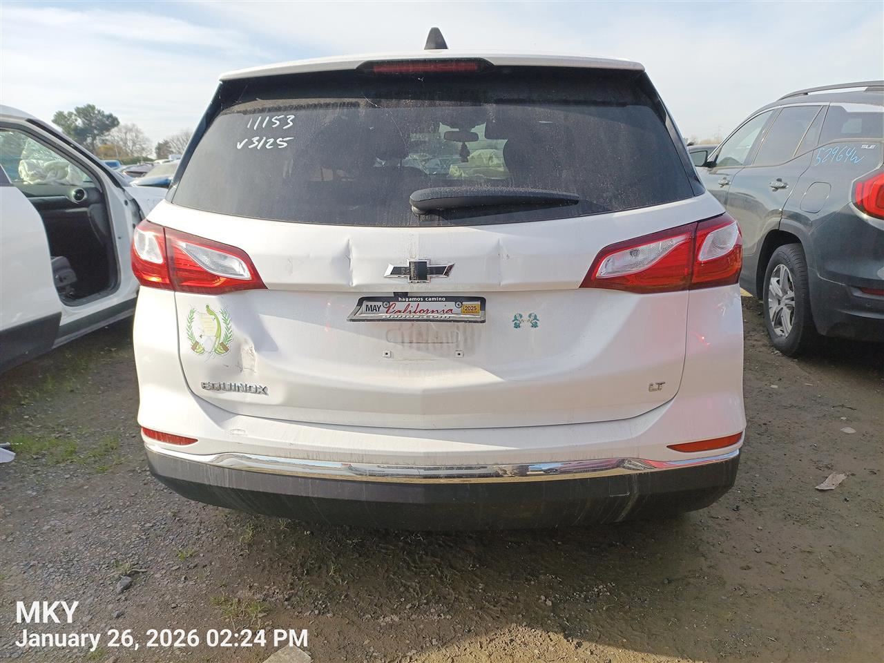 LEFT FRONT WIPER ARM OEM 2022 CHEVROLET EQUINOX 84660019 - Image 1