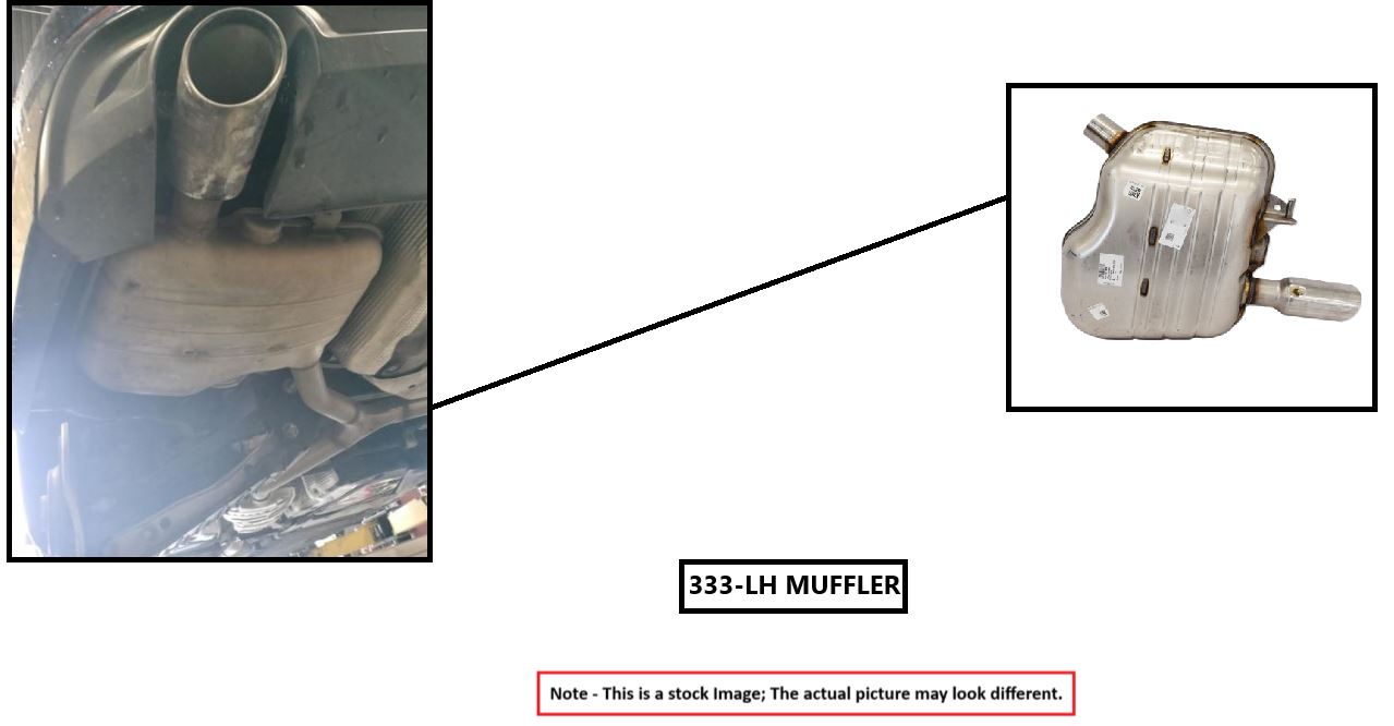 Benzeen 2016 Muffler 9396931 - Image 1