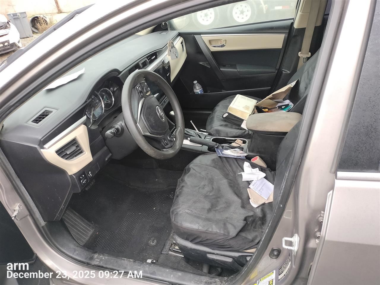 Driver Left Air Bag Driver Roof Fits 14-16 COROLLA 8809945 - Image 2