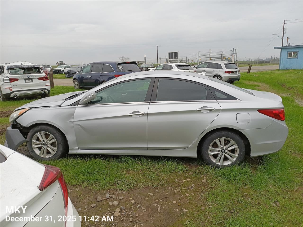 Passenger Front Door Electric VIN B 8th Digit Fits 11-14 SONATA 8863121 - Image 4