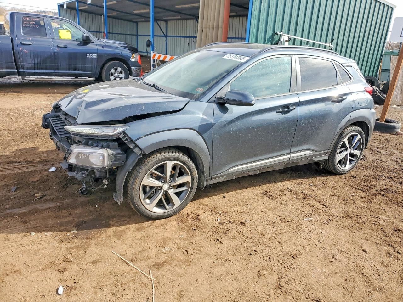 LEFT BLK REAR HEADREST OEM 2019 HYUNDAI KONA 89700J9150SNW - Image 2